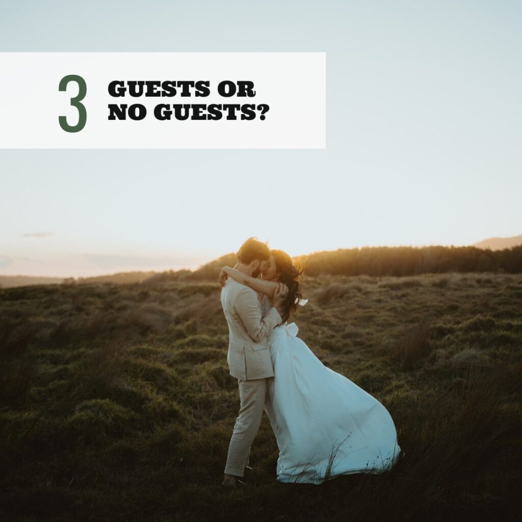 How to elope in the Blue Mountains with or without guests is a big decision to make. 
